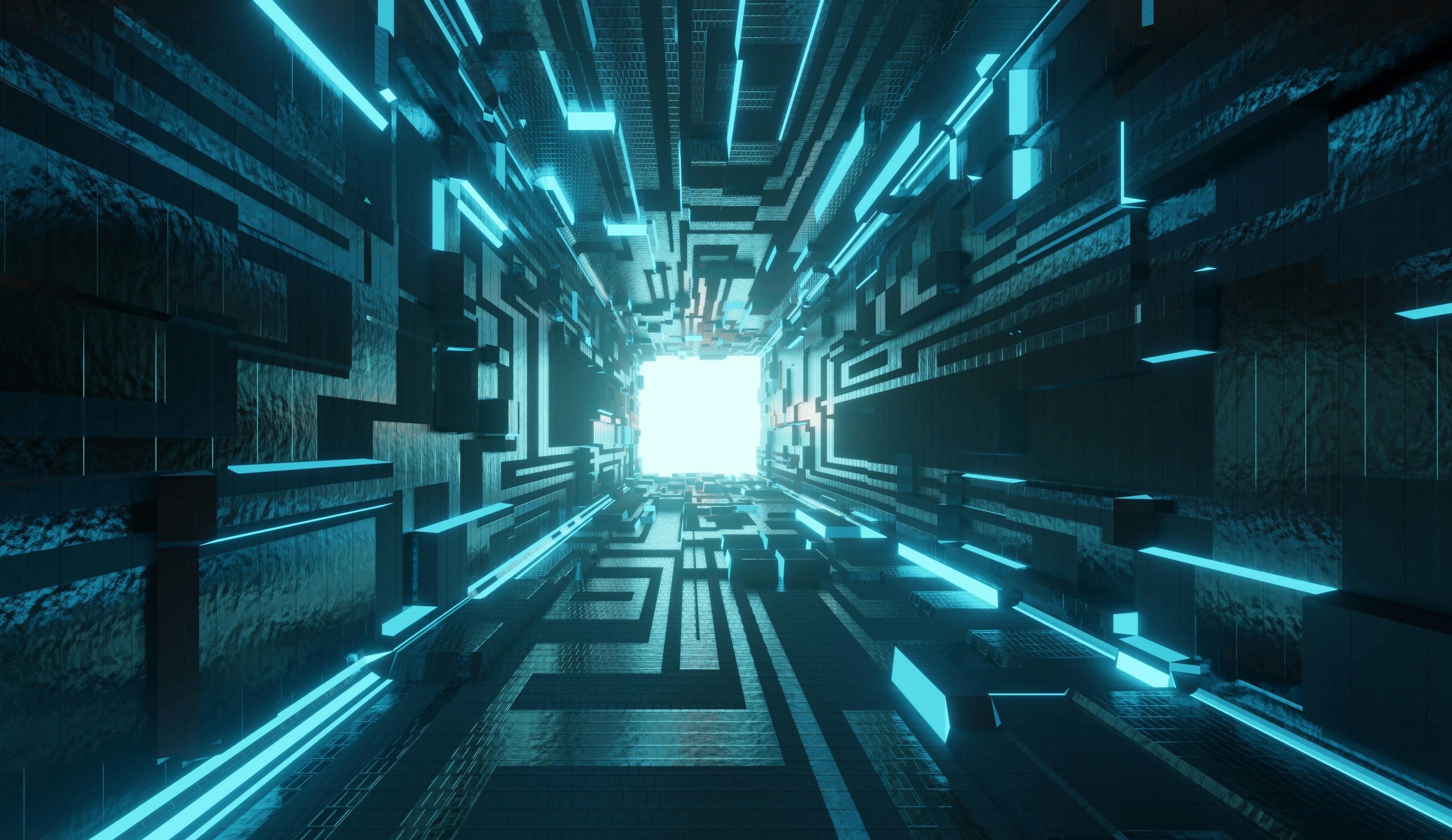 Abstract teal Background